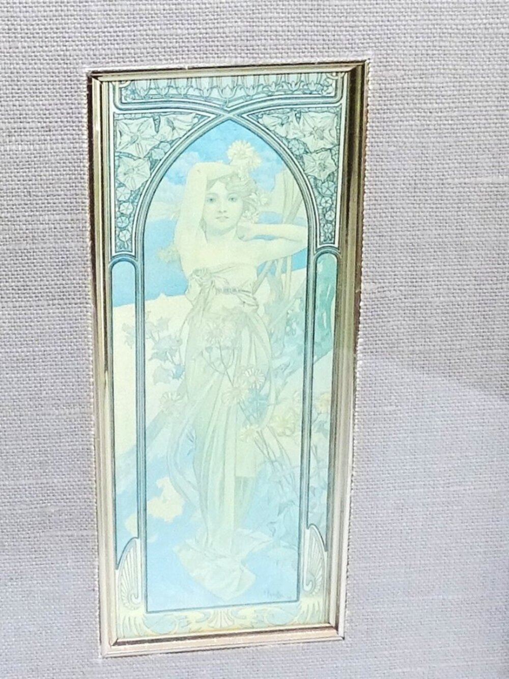 Mucha Art Nouveau print